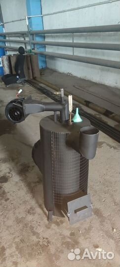 Печь на отработанном масле для сто и теплиц