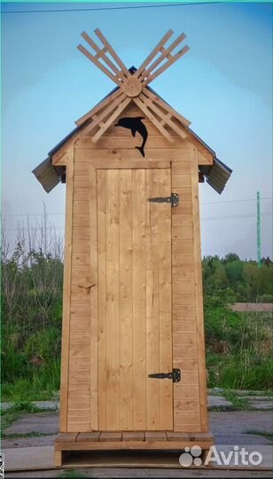 Уличный туалет с установкой ART125