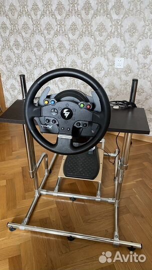 Комплект Thrustmaster tmx force feedback и стойка