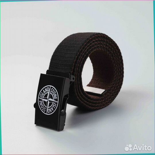 Мужской ремень Stone Island (Лучшее качество)