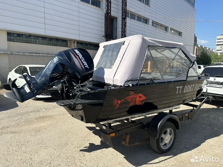 Лодка с мотором Wyatboat 460 pro