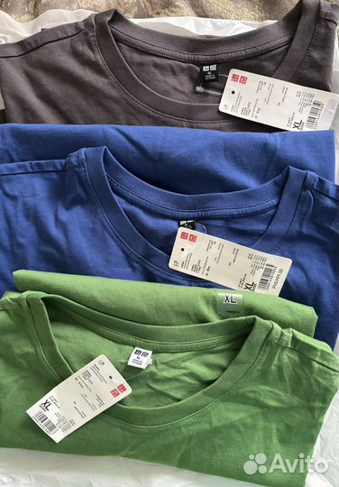 Новые футболки Uniqlo XL