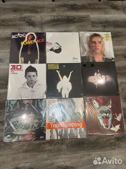 Виниловые пластики (винил) грампластинки