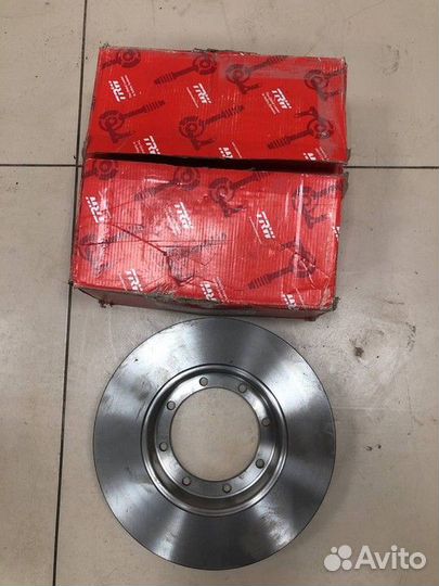 Диск тормозной задний не вентилируемый