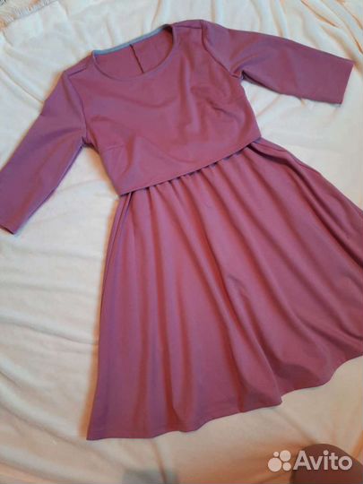 Платье для беременных и кормящих 46 размер