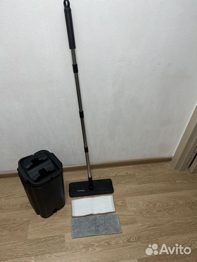 Швабра с отжимом и ведром Ridberg Home Grand