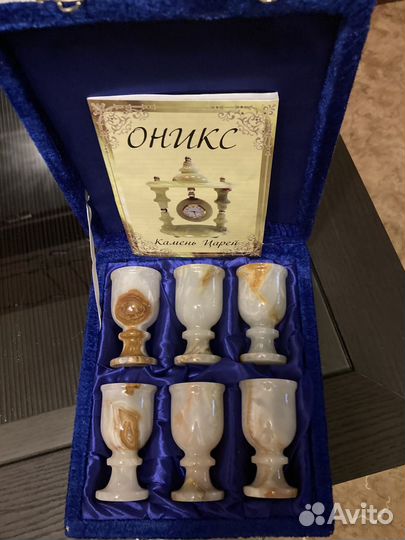 Рюмочки из оникса