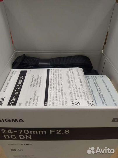 Sigma AF 24-70mm F2.8 DG DN Art Sony E-Mount