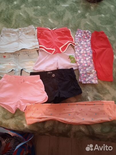 Детские вещи пакетом для девочки 110 116