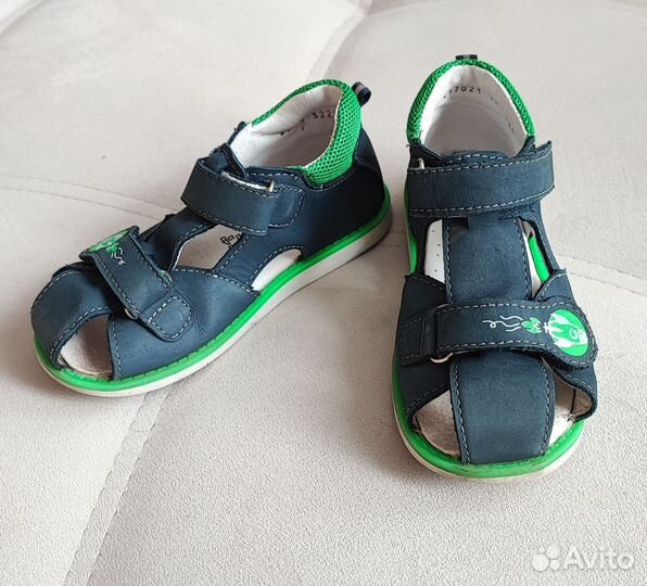 Сандалии на мальчика Котофей 27 размер
