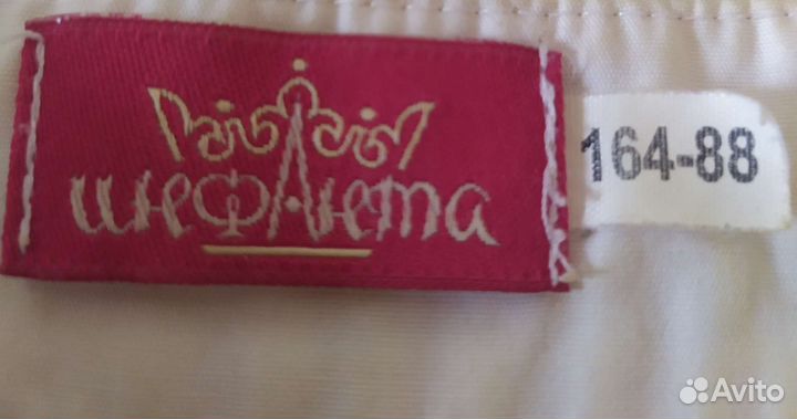 Рубашка белая школьная для девочки 164, 14-15 лет