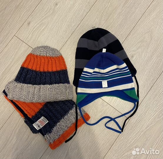 Шапка reima,комплект шапка и шарф Mothercare