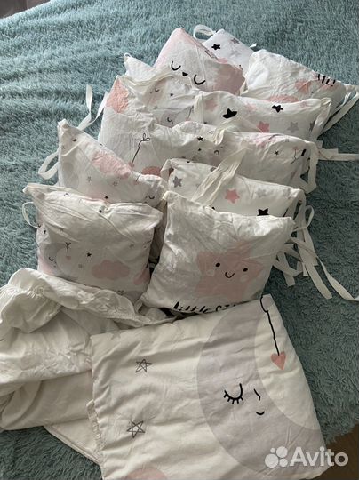 Бортики в кроватку