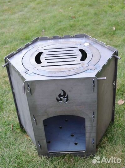 Печь казан мангал