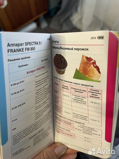 Карманный справочник McDonald’s 2016