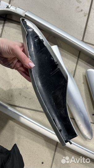 Рейлинги с загоушками на крышу infiniti fx qx s 51