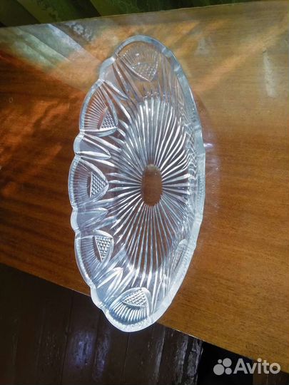 Хрустальная ладья, селедочница СССР