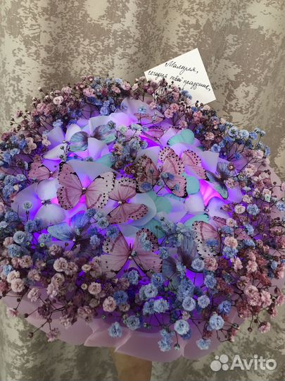 Букеты из бабочек