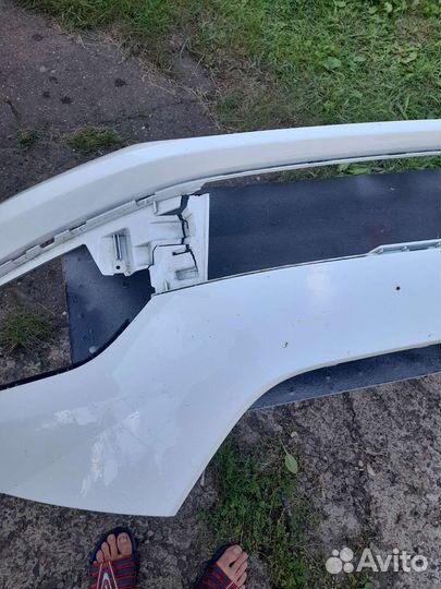 Бампер на rapid