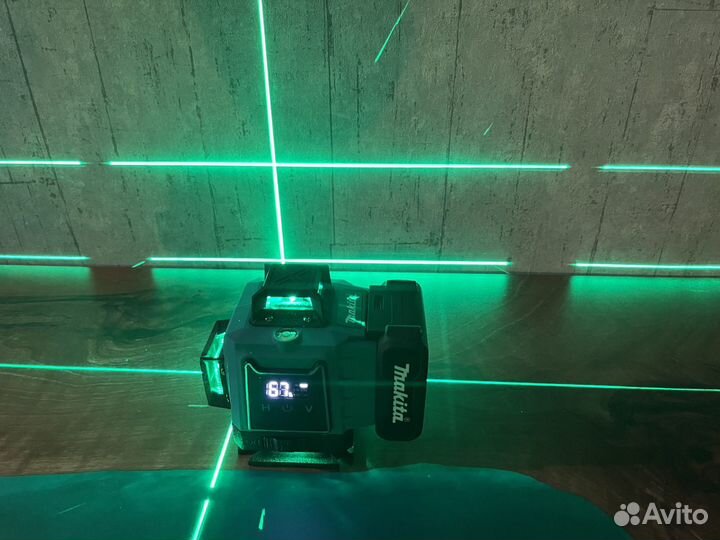 Лазерный уровень нивелир makita 4D 360