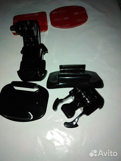 Крепление для экшн камеры GoPro на шлем и пр