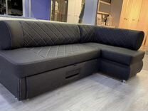Угловой диван со спальным местом мале