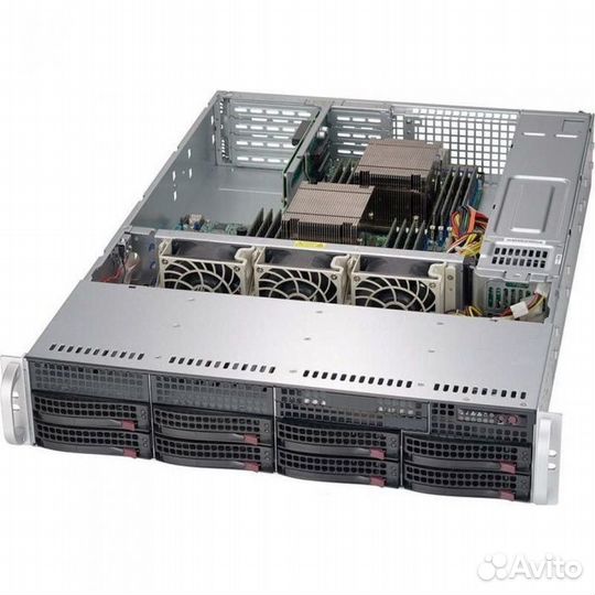 SuperMicro CSE-825TQC-R740WB Серверный корпус с во