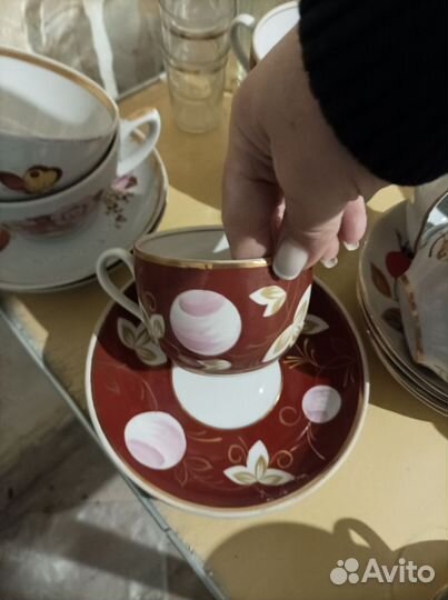 Чашка с блюдцем