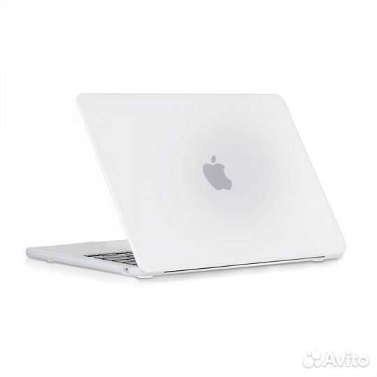 Чехол для MacBook Pro 13 2016-2022 матовый белый