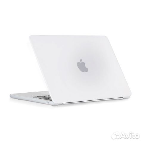 Чехол для MacBook Pro 13 2016-2022 матовый белый