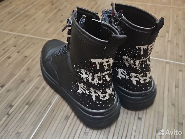 Ботинки демисезонные для девочки, 37 размер