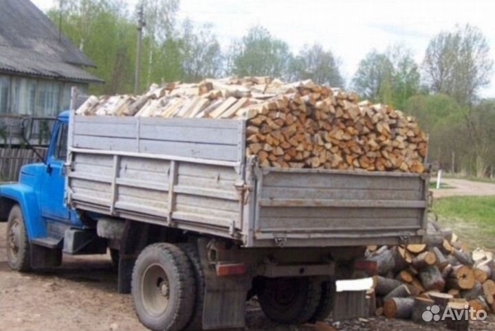Дрова колотые