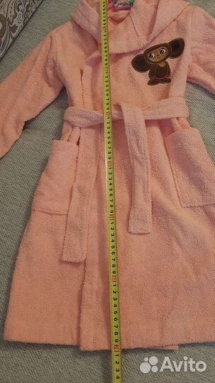 Детский махровый халат 116