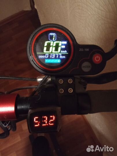 Самокат взрослый электрический бу