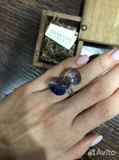 Кольцо swarovski оригинал