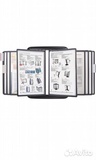 Демосистема настенная на 10 панелей А4, Brauberg