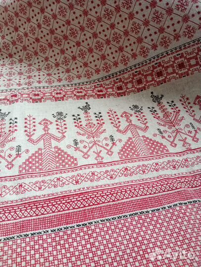 Ткань лён отрезы