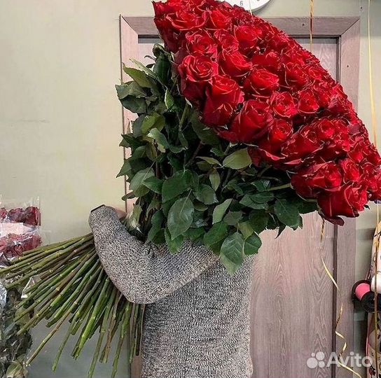 Высокие Розы Гиганты Доставка Круглосуточно