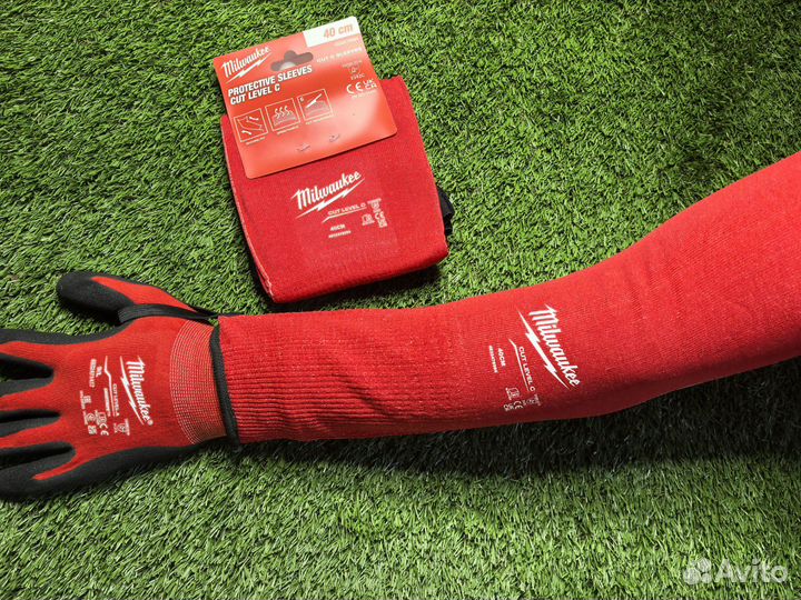 Нарукавники защитные Milwaukee Cut level 3/C 40 см