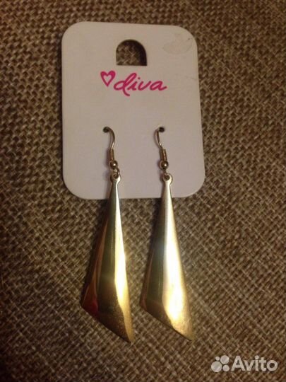 Серьги бижутерия. Сережки