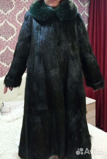 Шуба из нутрии
