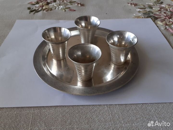 Мельхиоровая посуда СССР