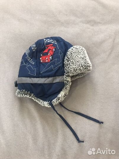 Шапка для мальчика зима 48р