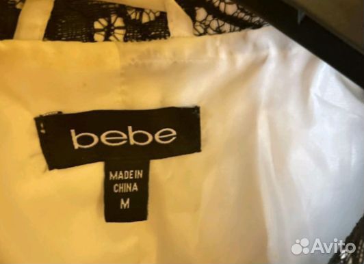 Плащ Bebe m гипюр подкладка