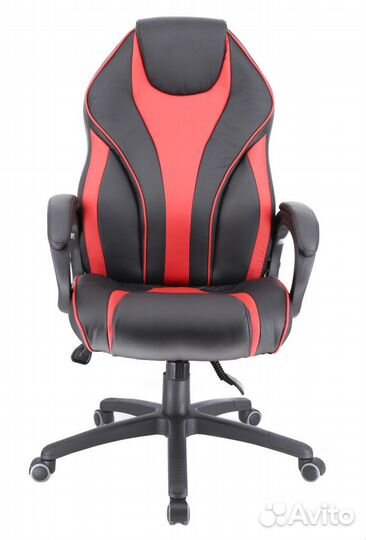 Кресло игровое Everprof Wing TM Экокожа Красный