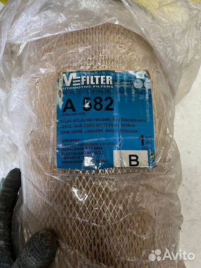 Воздушный фильтр mfilter A582