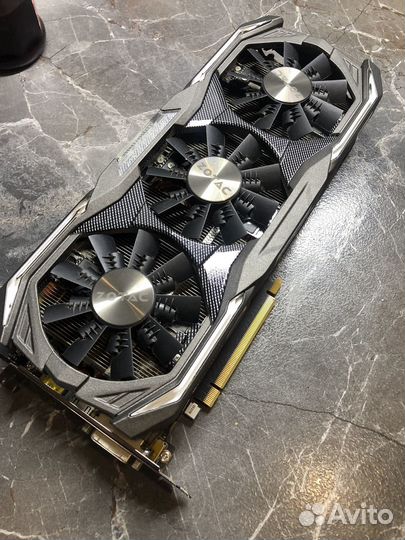 Видеокарта gtx 1070 8gb zotac extrem edition