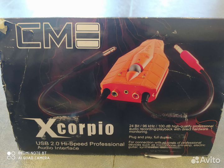 Xcorpio USB2.0 Hi-Speed Audio interface