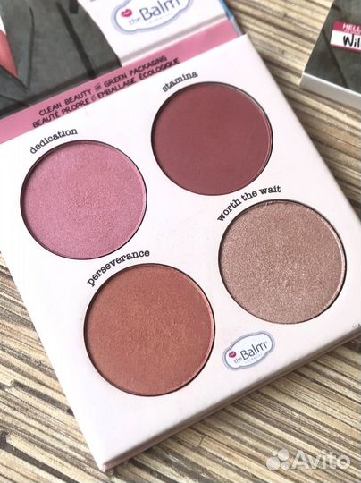 Палетка теней the Balm