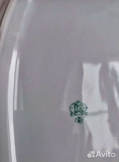 Антикварный столовый сервиз СССР Коростень